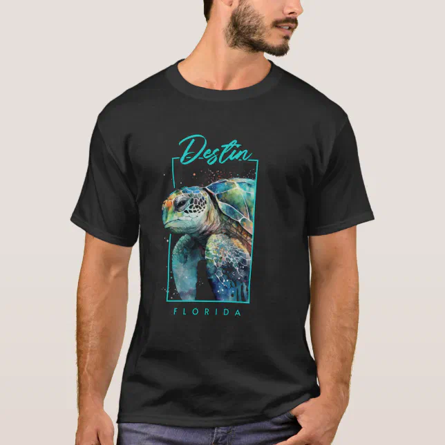 Watercolor Sea Turtle T-Shirt