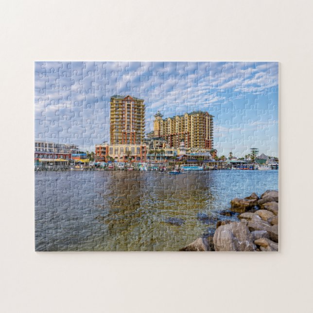 Destin Harbor Boardwalk Jigsaw Puzzle (Horizontal)