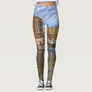 Destin Harbor Boardwalk Leggings