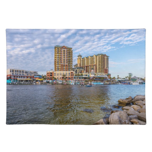 Destin Harbor Boardwalk Placemat (Front)