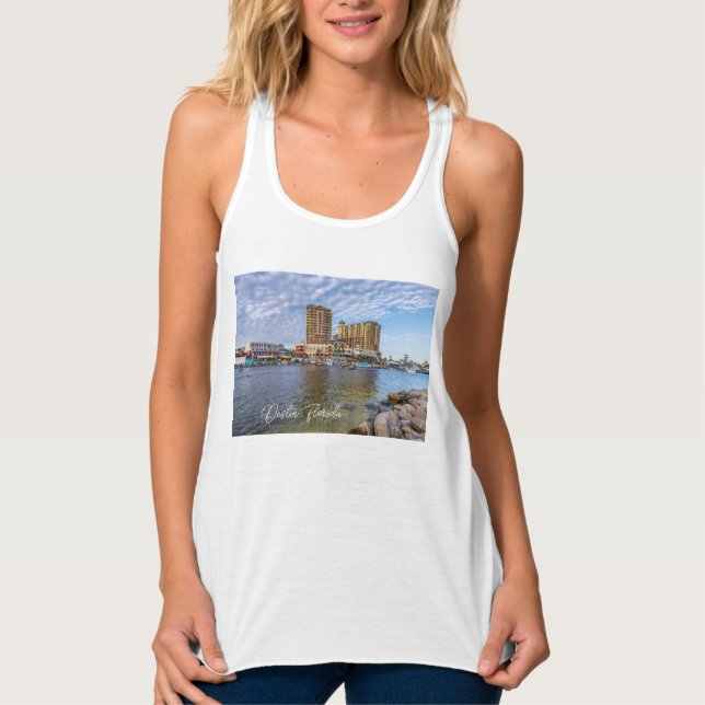 Destin Harbor Boardwalk Tank Top (Front)