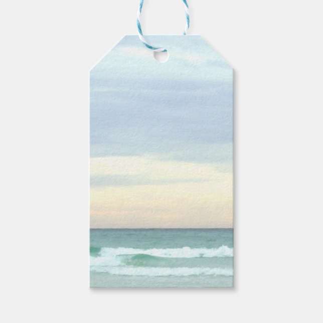 Destin Ocean Stationary Gift Tags (Front)