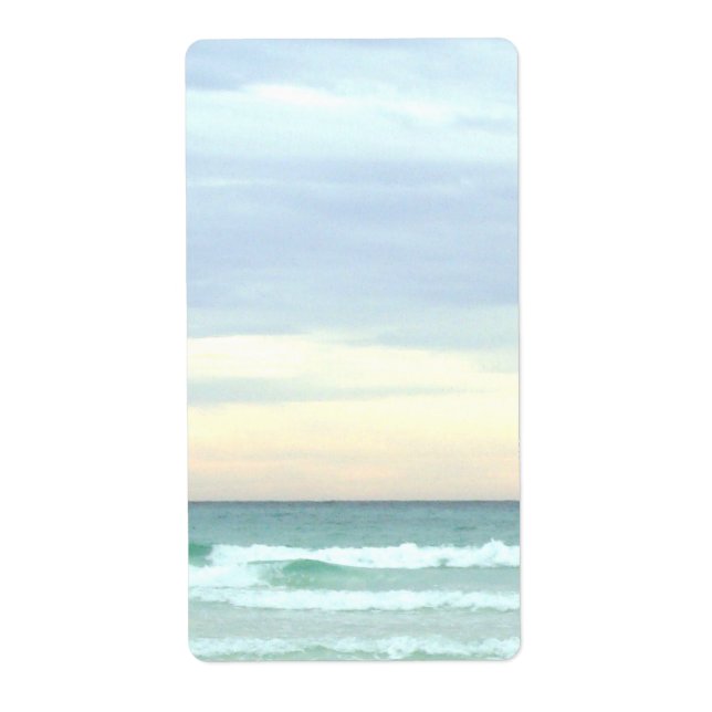 Destin Ocean Stationary Label (Front)