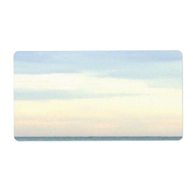 Destin Ocean Stationary Label (Front)