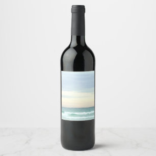 Destin Ocean Stationary Wine Label