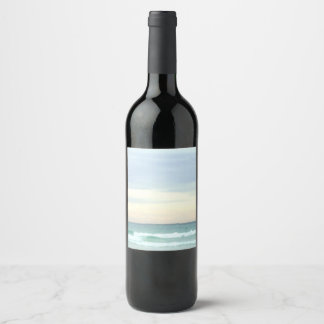 Destin Ocean Stationary Wine Label