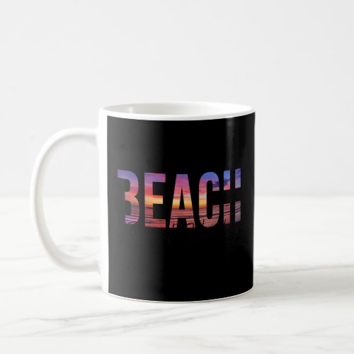 Destin Palm Trees Beach Florida Vacation Family 1  Coffee Mug