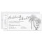Destination Bachelorette Beach Trip Boarding Pass