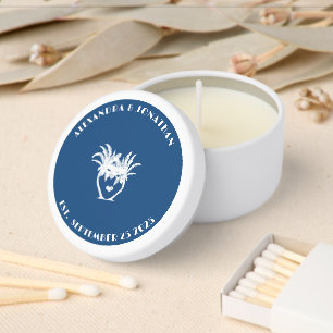 Destination Beach Wedding Party Gifts Mini Candle Favors