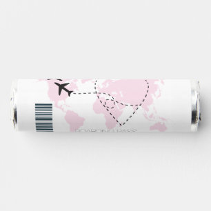 Destination Boarding Pass Wedding Breath Savers® Mints