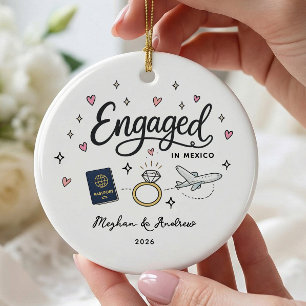 Destination Engagement Ornament