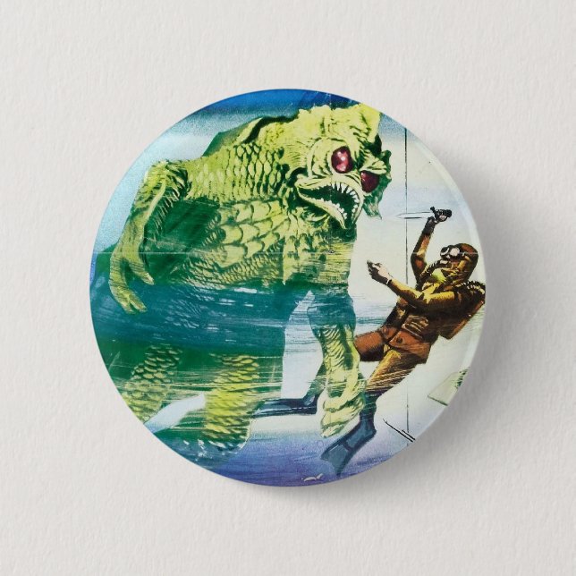 Destination Inner Space Monster Button (Front)