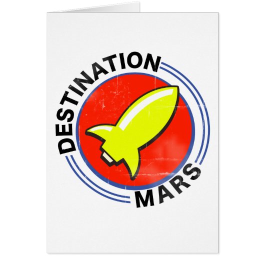 Destination Mars Cards (Front)