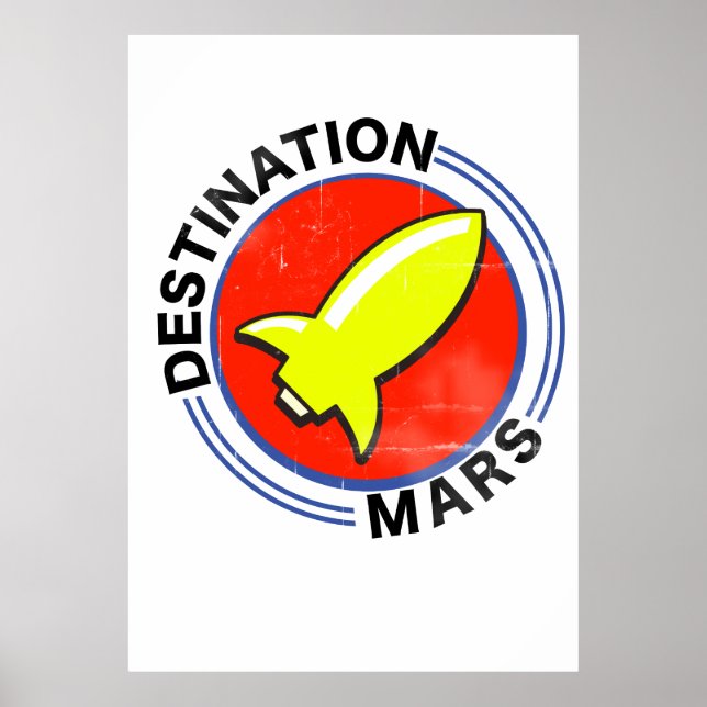 Destination Mars Poster (Front)