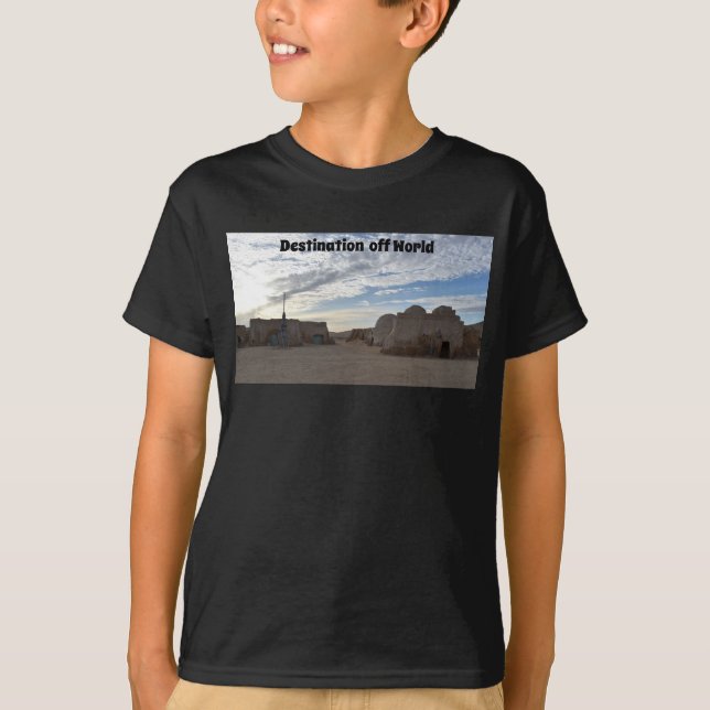Destination off world T-Shirt (Front)