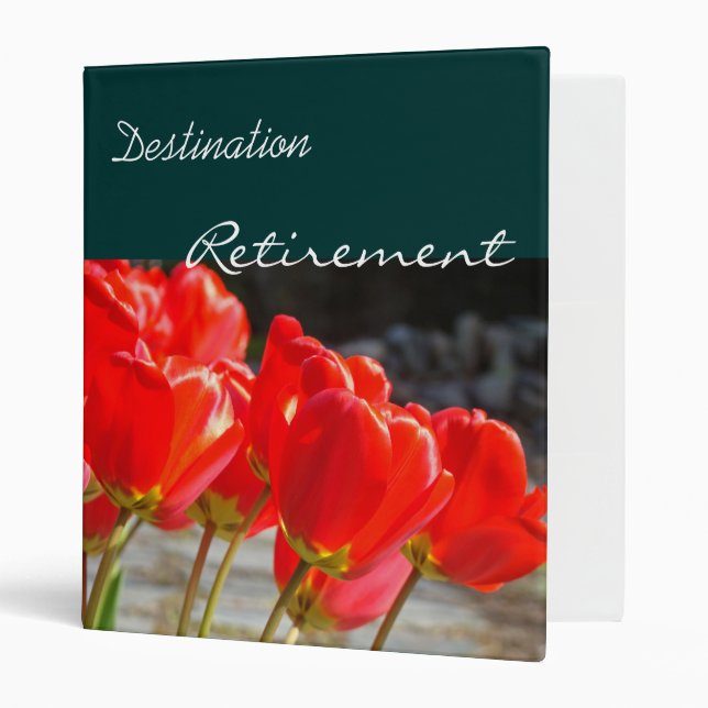 Destination Retirement binder Retiring Planner (Front/Inside)