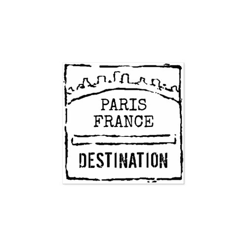 Destination Stamp for Wedding Travel Party