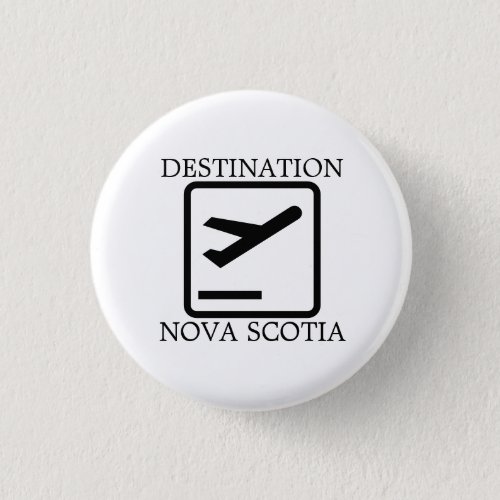 Destination To the East Coast Nova Scotia button