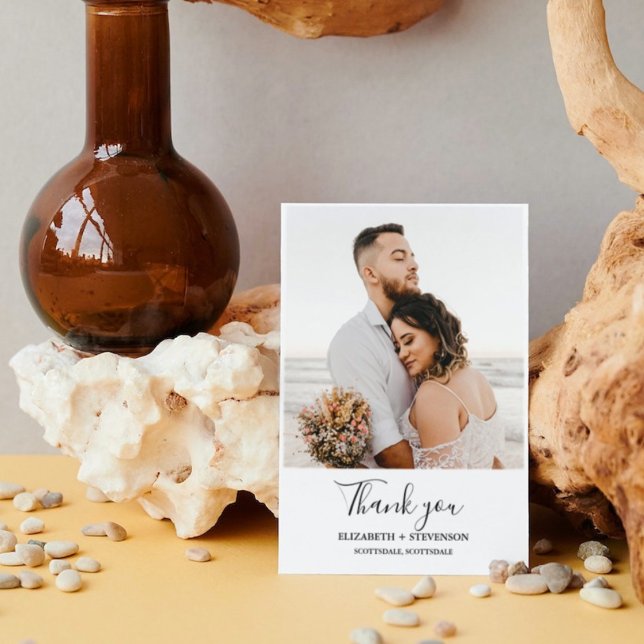 Destination travel theme Guest thank you note Card (Creator Uploaded)