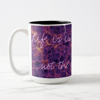 Destination Unknown Two-Tone Coffee Mug