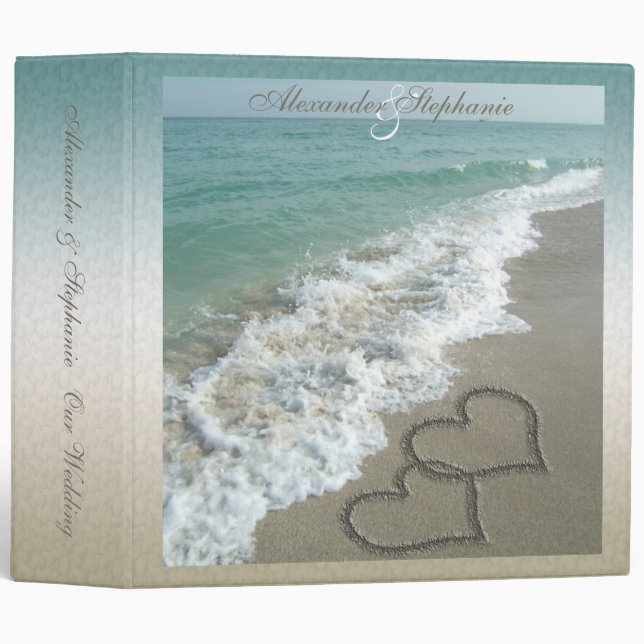 Destination Wedding Album Binder or Planner (Front/Spine)