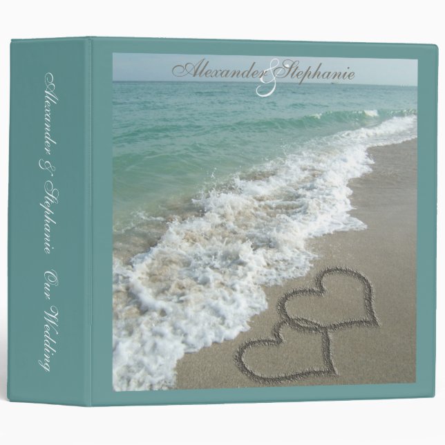 Destination Wedding Album Binder or Planner (Front/Spine)