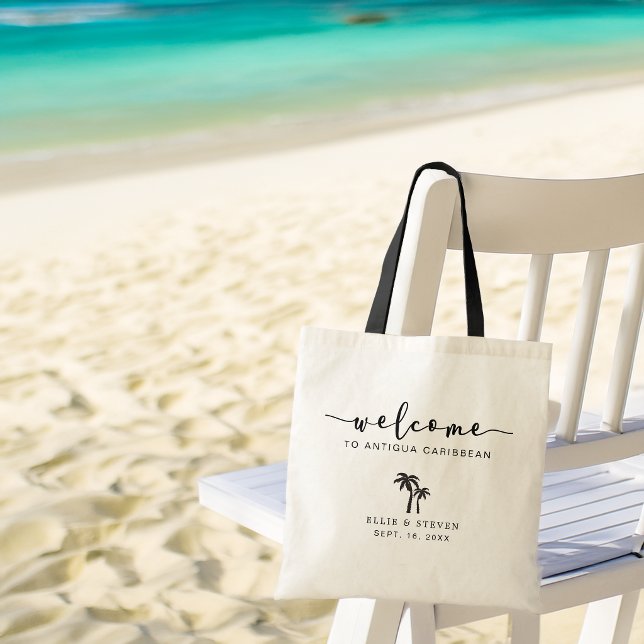 Destination Wedding Bag Palm Trees Tote Bag (Destination Wedding Bag Palm Trees Tote Bag)