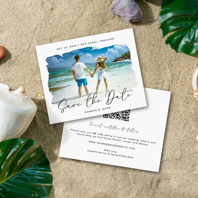 Destination Wedding Budget Photo Save the Date (Creator Uploaded)