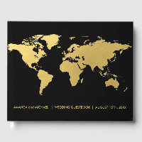 Destination Wedding Guest book | editable color