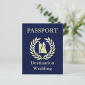 destination wedding passport (Standing Front)