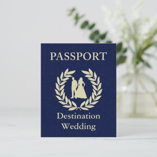 destination wedding passport (Standing Front)