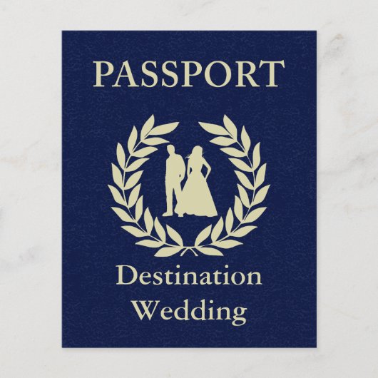 destination wedding passport (Front)