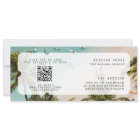 Destination Wedding QR Code Photo Boarding Pass