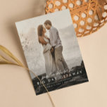 Destination wedding save the date photo card<br><div class="desc">If you're engaged and planning a destination wedding, this is the save the date for you. For a fun and playful couple - with a bit of a classic and elegant side too - this one photo vertical save the date sets the tone for your big day getaway. With simple...</div>