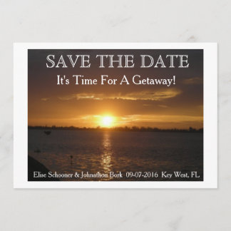 Destination wedding save the date. save the date