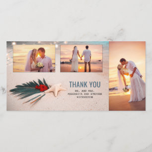 Destination Wedding Thank You Card