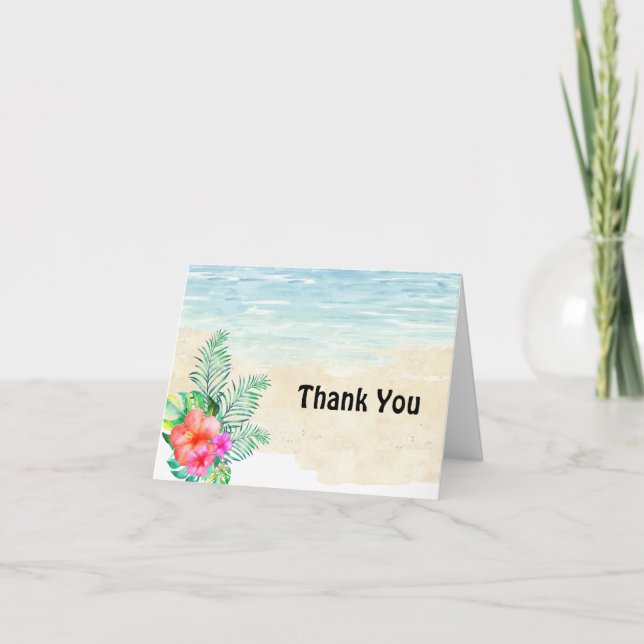 Destination Wedding Thank You Card (Front)