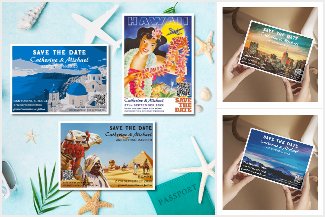 Destination Wedding Travel Posters