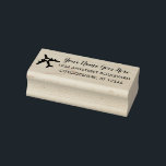 Destination Wedding Travel Theme Airplane Address Rubber Stamp<br><div class="desc">Travel theme or destination wedding invitation return address stamp featuring an airplane with a heart. Click CUSTOMIZE FURTHER to change fonts or layout if you select a different stamp size. DESIGNER SUGGESTION: Pair with boarding pass plane ticket save the dates and passport invitations.</div>