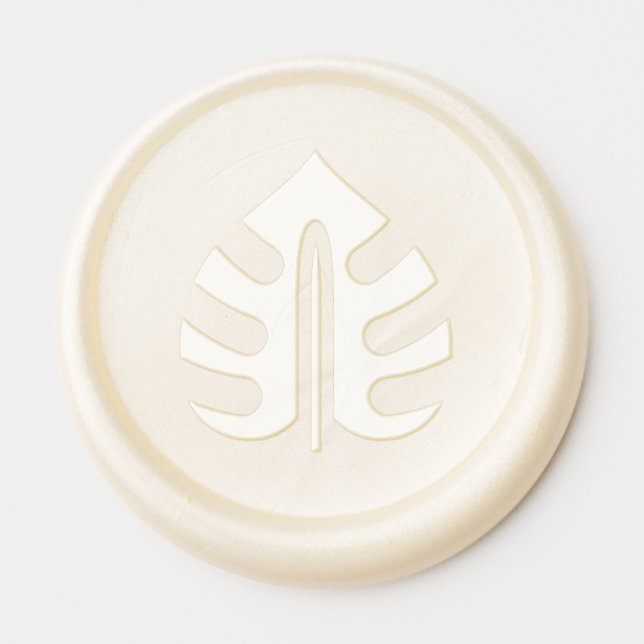 Destination Wedding Wax Seal Wax Seal Sticker (Front)