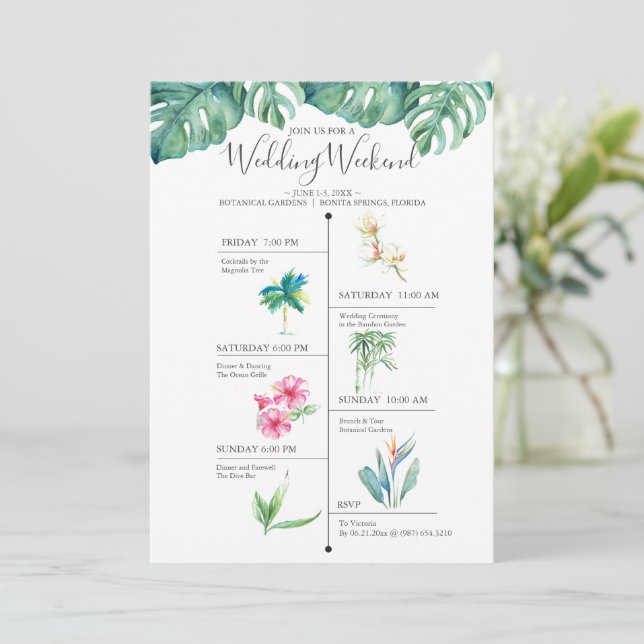 Destination Wedding Weekend Timeline (Standing Front)