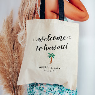 Destination Wedding Welcome Bag Palm Tree