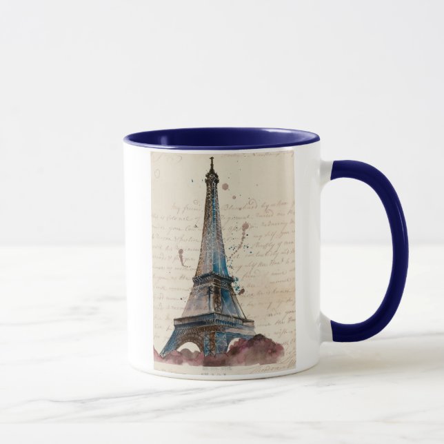 Destinations | Letters From The Eiffel Tower Mug (Right)