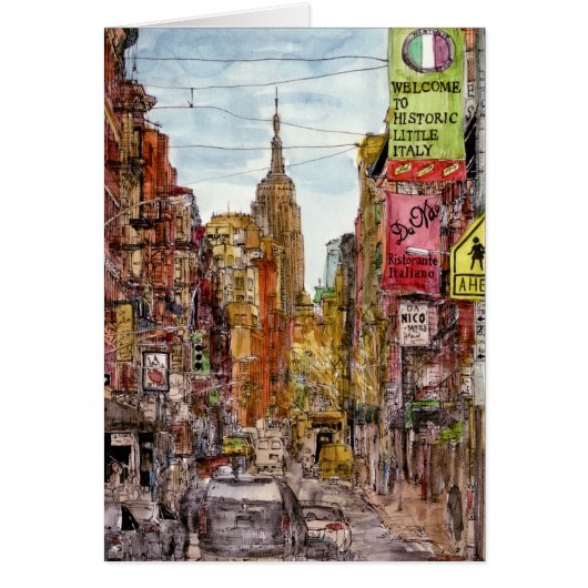 Destinations | New York City View of Little Italy (Front)