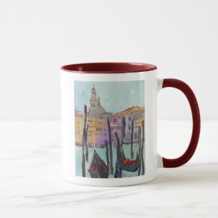 Destinations Two Gondolas in Venice Sketch Mug