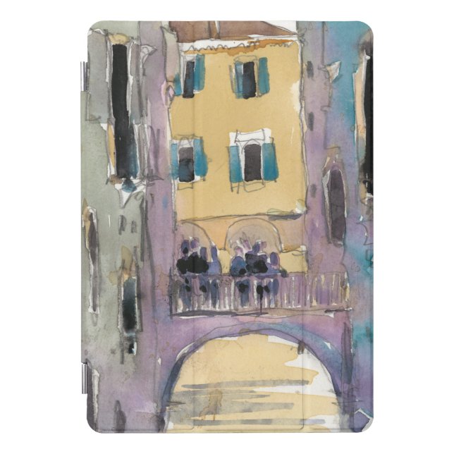 Destinations | Venice Canal Bridge View iPad Pro Cover (Front)
