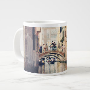 Destinations Venice Gondolas Photograph Large Coffee Mug