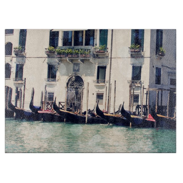 Destinations | Venice Waterfront Photograph Cutting Board (Front)