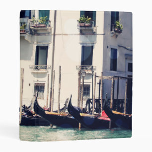 Destinations Venice Waterfront Photograph Mini Binder