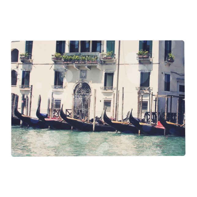 Destinations | Venice Waterfront Photograph Placemat (Front)